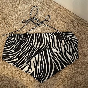Zebra Print Crop top